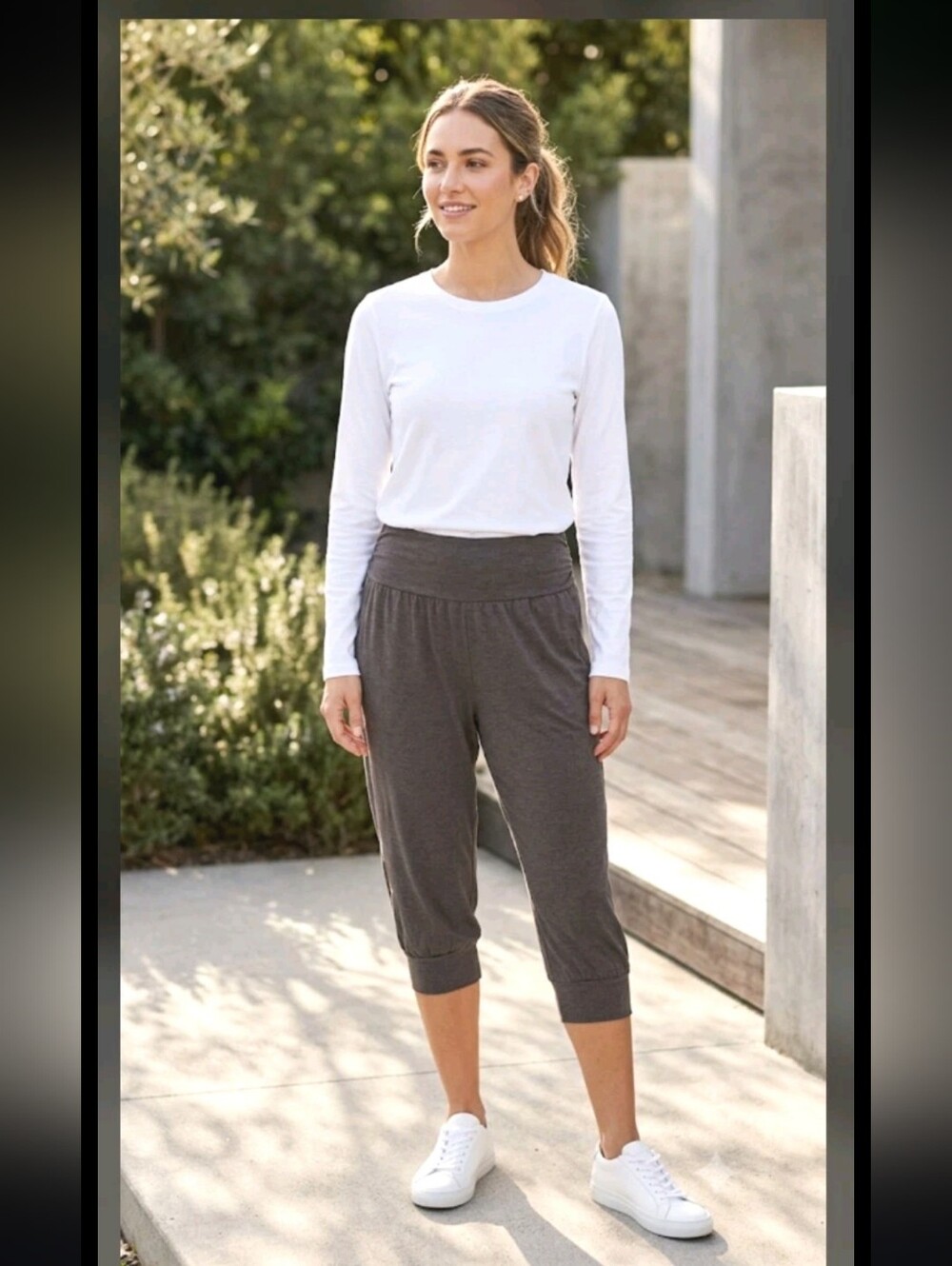 NWT Halara Yoga Ruched Petal Pusher Jogger Pants XL Gray Athleisure #585
